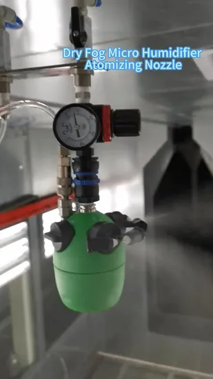 Humidification Disinfection Dust Removal Electrostatic Eliminating Dry Fog Humidifier Nozzle